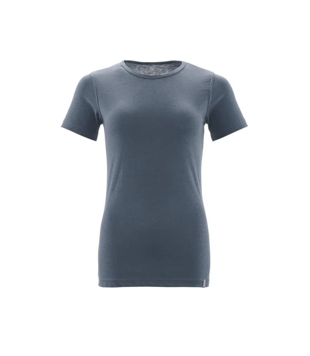 Womens/ladies Crossover T-shirt Stone Blue Mascot-1