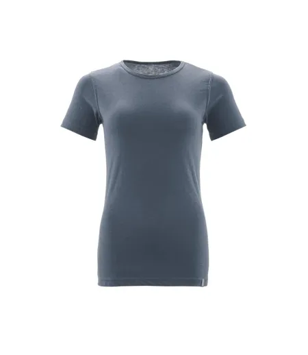 Womens/ladies Crossover T-shirt Stone Blue Mascot