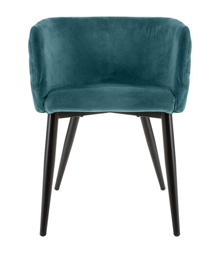 Fauteuil en velours Marlo