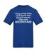 T-shirt They´ll Never Take Our Sporrans! Homme Bleu AWD-1