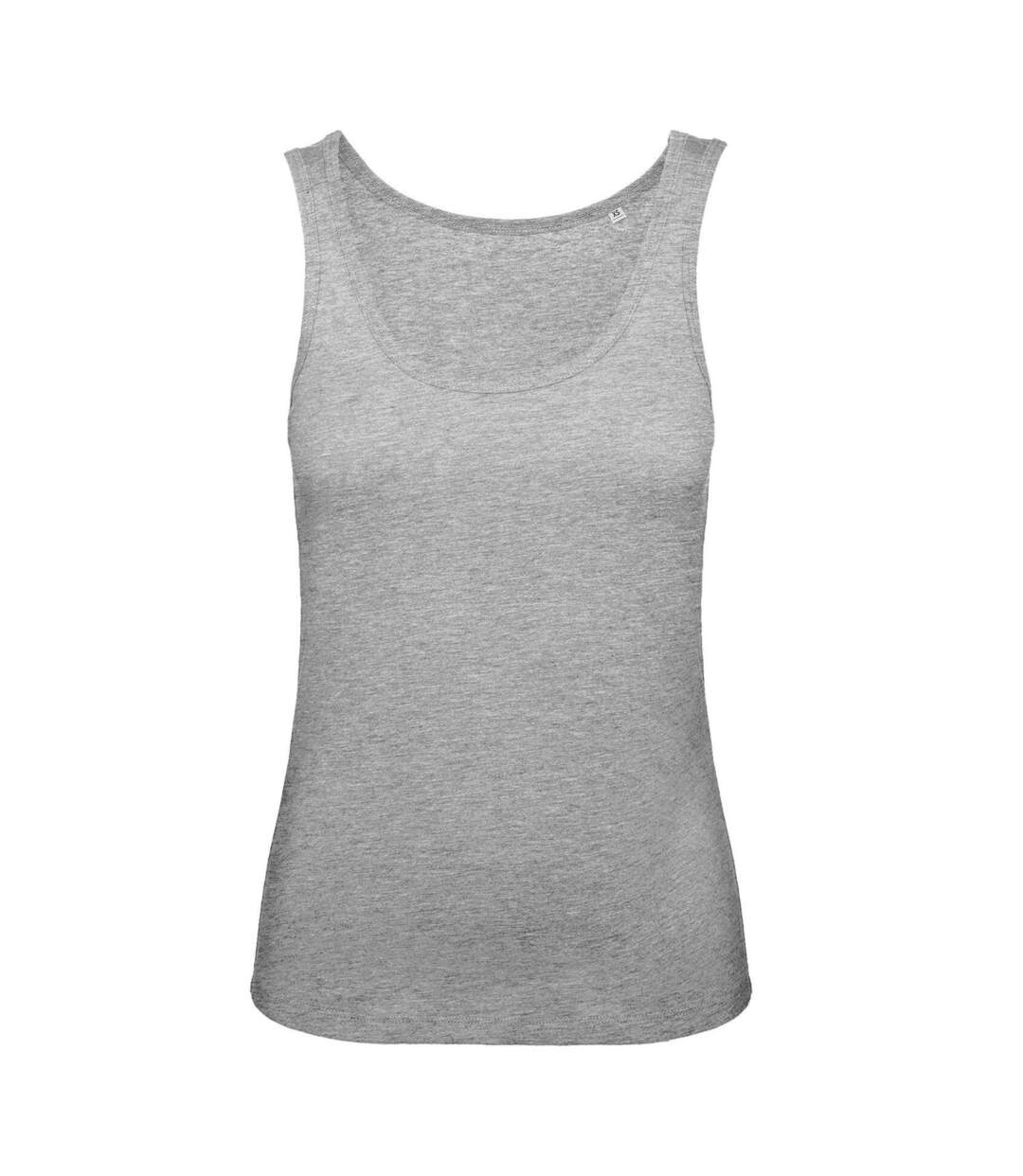 Débardeur coton organique peigné femme - TW073 - gris-2