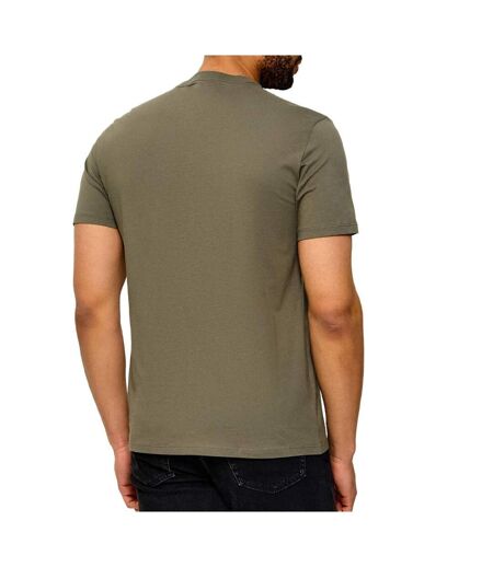 T-Shirt kaki homme calvin klein jeans lv04rg800g