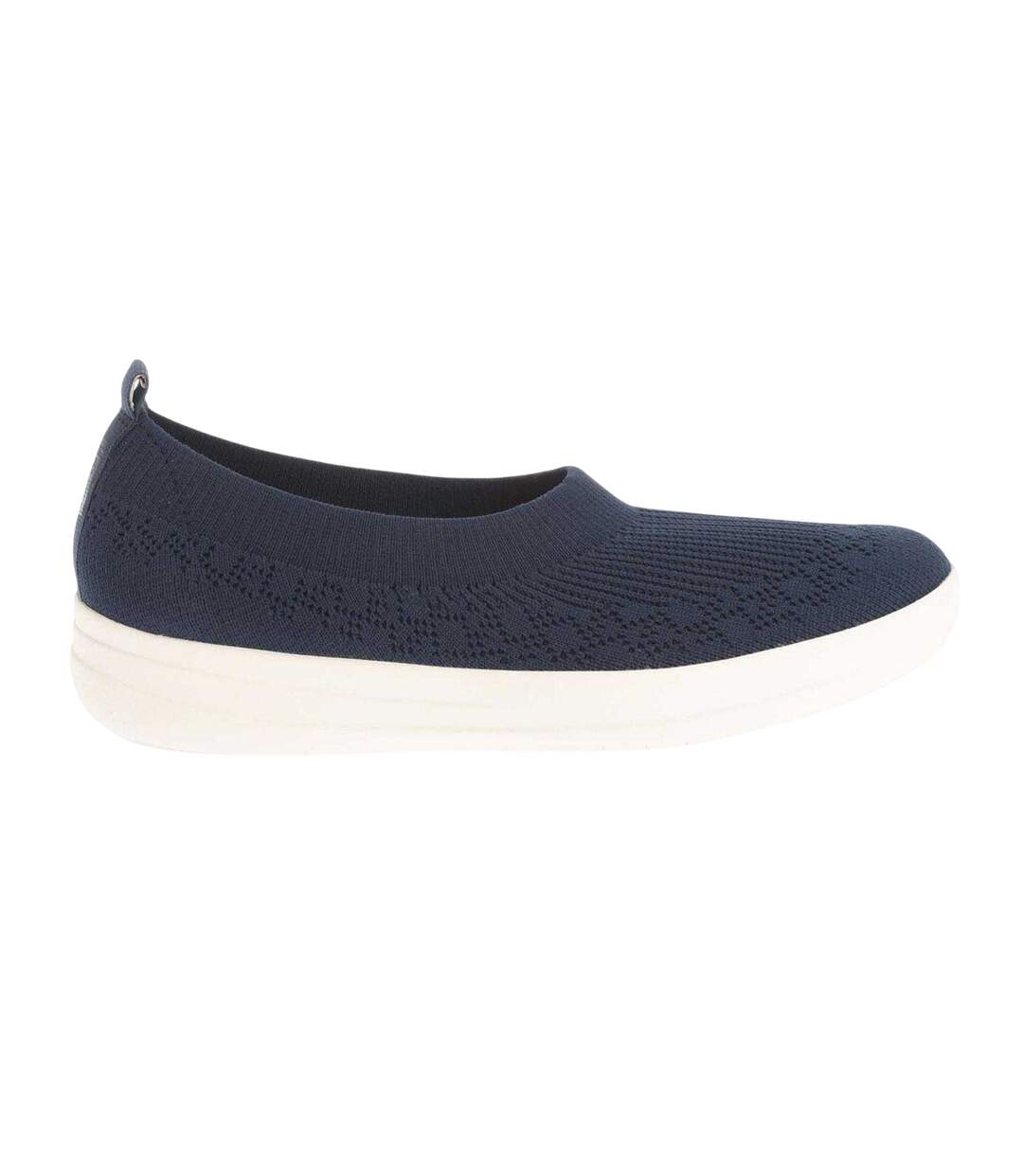 Ballerines Uberknit Femme Bleu Marine Fit Flop-1