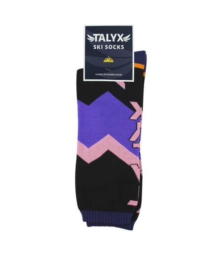 TALYX - Chaussettes Ski Femme Coussinées Thermiques Hiver