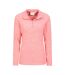 Mountain Warehouse Womens/Ladies Snowdon Melange Fleece Top (Pink) - UTMW1459