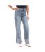 Jean droit bleu clair femme monday premium 692-1