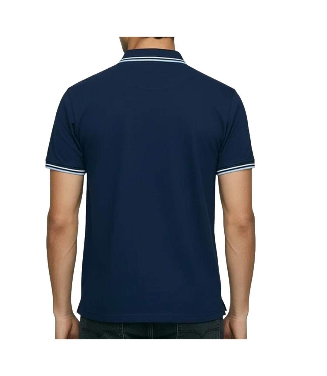 Polo marine homme lee cooper glc2044-2