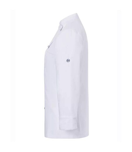 Womens/ladies Larissa Chef Jacket White Karlowsky