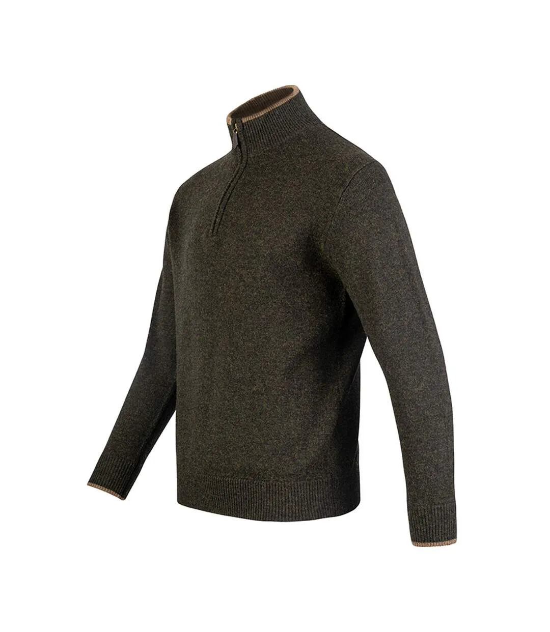 Pull Ashcombe Homme Olive Jack Pyke-4