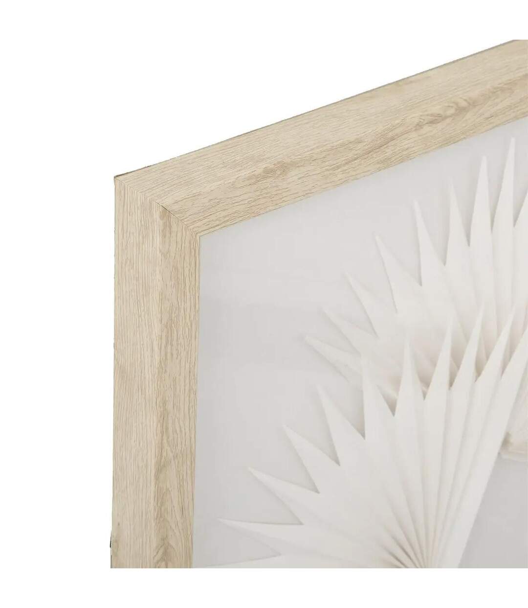 Décoration Murale Cindy 40cm Beige & Blanc-2