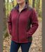Veste Polaire Femme SENNA2 Bordeaux – Doublure Sherpa & Suédine-1