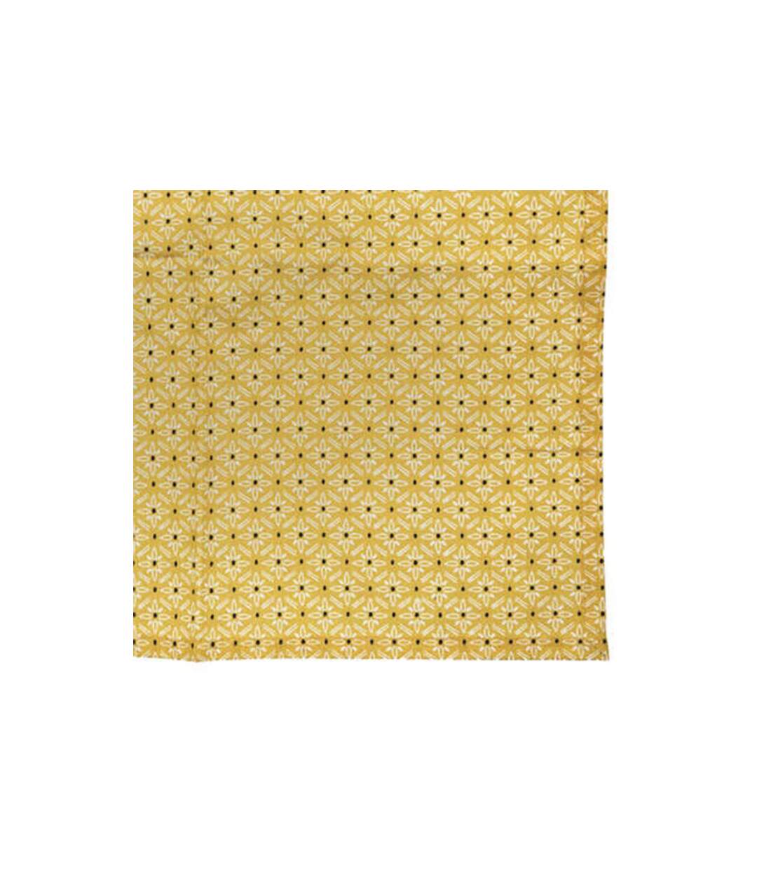 Lot de 4 Serviettes de Table Paty 40x40cm Ocre-2