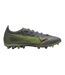 Mens Ultra 5 Match Firm Ground Football Boots Matted Silver Puma-1
