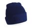 Bonnet avec patch - Adulte - B445 - bleu marine-1