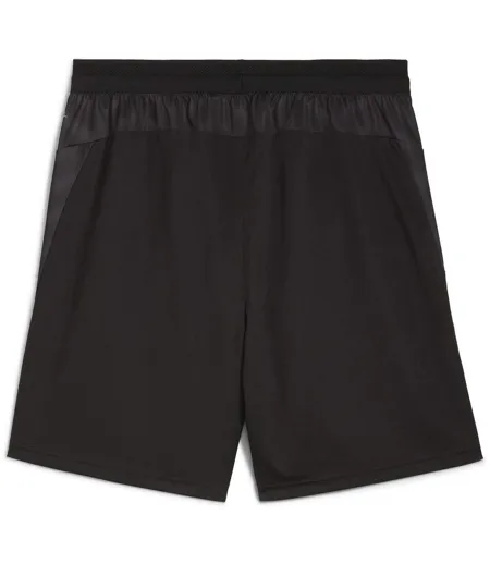 Mens Cup Logo Shorts Black Blue Puma