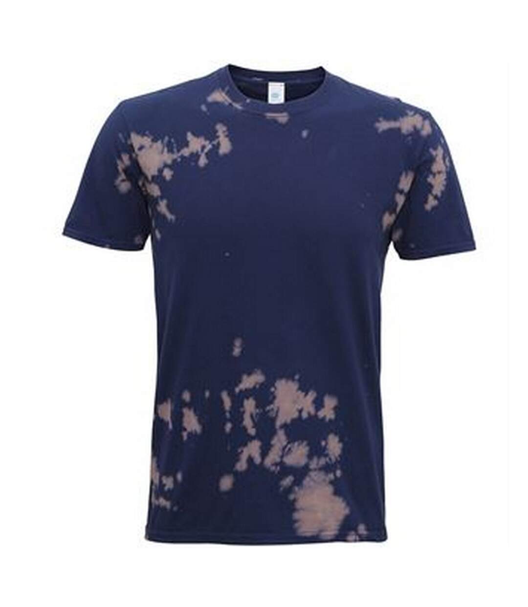 T-shirt délavé mixte bleu marine Colortone