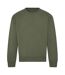 Sweat Signature Adulte Vert Kaki Awdis-1