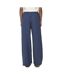 Pantalon fluide marine/blanc femme jdy power-2