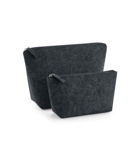 Sac À Accessoires 12,5 Cm X 6 Cm X 16 Cm Charbon Chiné Bagbase