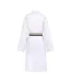 Womens/ladies Blinea Stripe Detail Kimono Robe White Boss-2