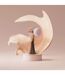 Brosse Visage 2 en 1 Double Action 13cm Rose-4