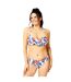 Haut De Maillot De Bain Motif/style Ruché Femme Imprimé Numérique Biba-2
