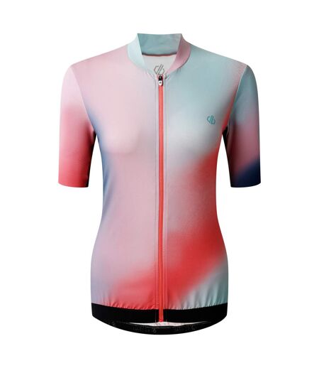 Womens/ladies Aep Stimulus Iii Gradient Cycling Jersey Multicoloured Dare 2B