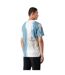Mens All-over Print Logo T-shirt Blue White Emporio Armani-3