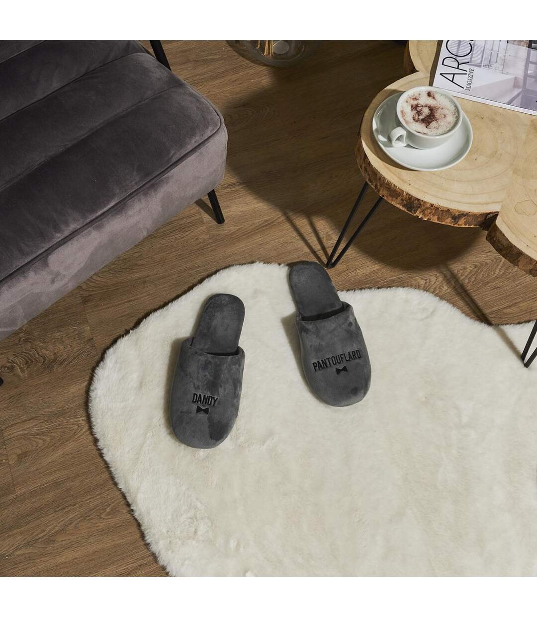 Chaussons de bain collection L'ESPRIT DU CANAP'-2