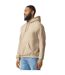 Mens hoodie sand Gildan-3