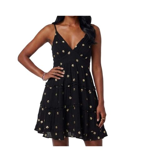 Robe noire femme goa rita