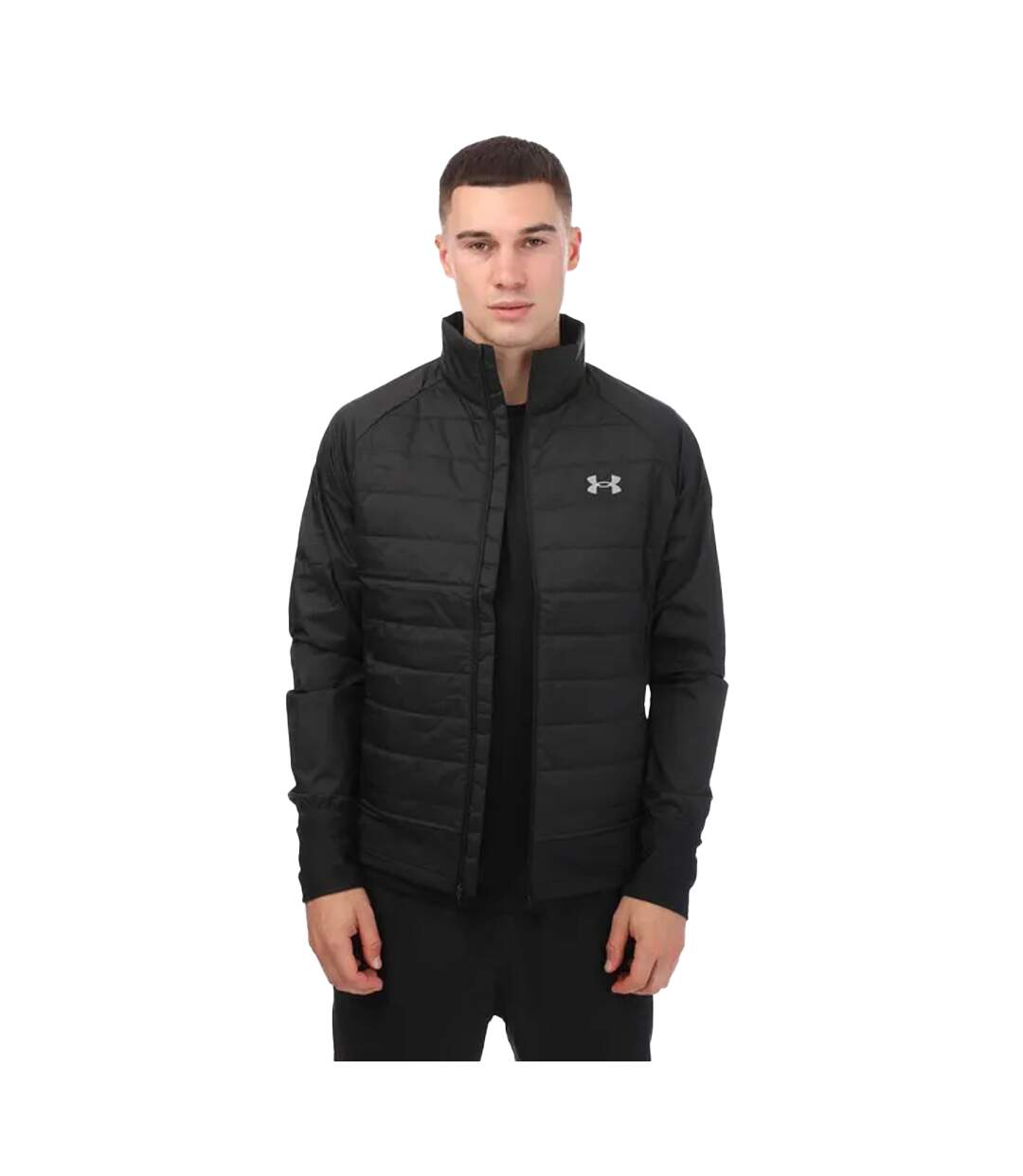 Mens insulated hybrid padded jacket black Under Armour-1