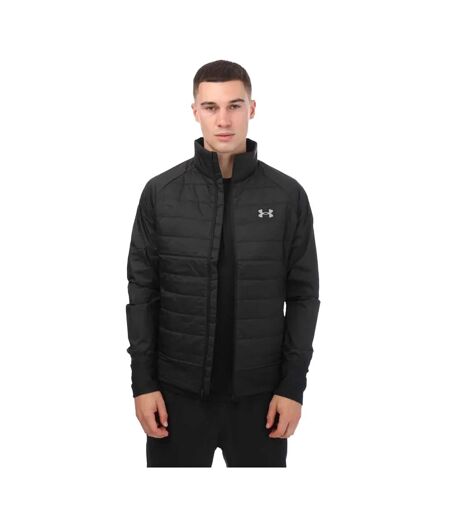 Mens insulated hybrid padded jacket black Under Armour