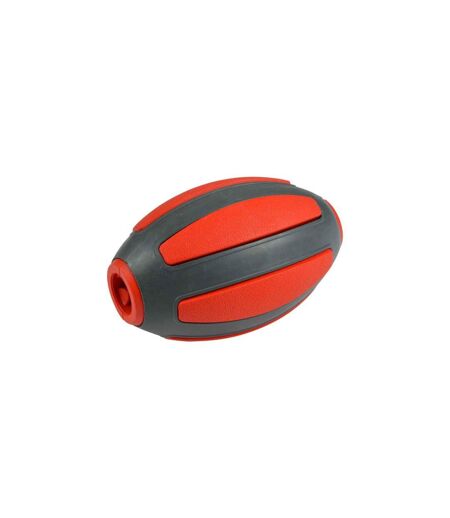 Jouet pour Chien Distributeur Ovale 10cm Rouge