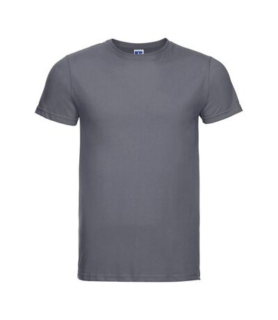 Russell Mens Lightweight Slim T-Shirt (Convoy Gray)