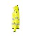 Veste Polaire Accelerate Safe Femme Jaune Fluo Bleu Marine Foncé Mascot-4