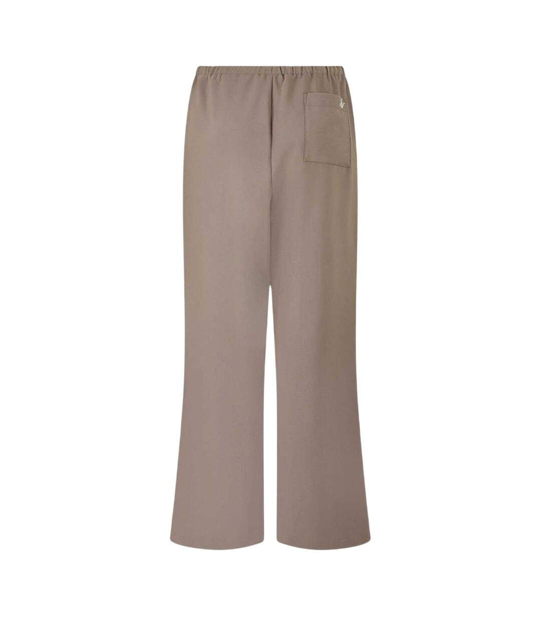 Womens/ladies Pinstripe Wide Leg Chinos Taupe Jack Wills-2