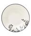 Lot de 6 Assiettes Creuses White Floral 20cm Blanc-1