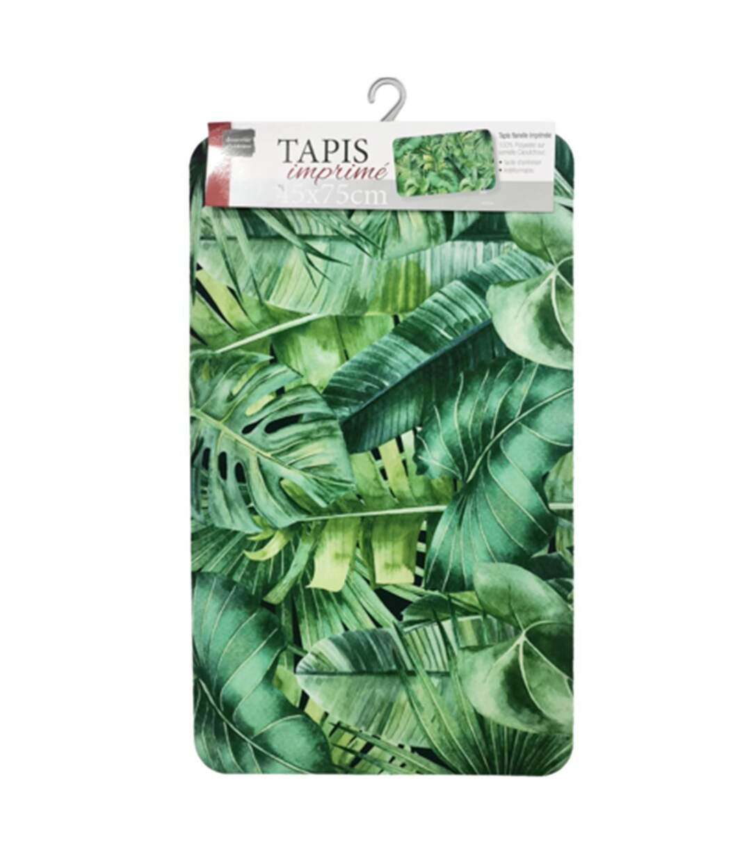 Tapis Imprimé Adriana 45x75cm Vert-2