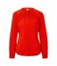 Blouse Manches Longues Femme Orange Vif Boss-1