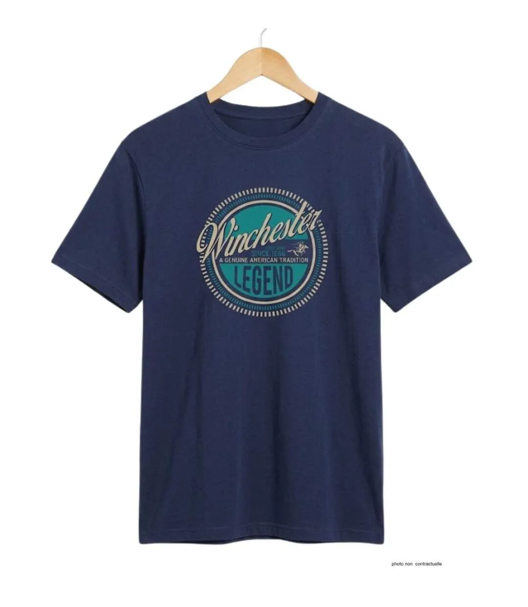Tee-shirt SILVAN2 Winchester – Le haut à manches courtes en coton jersey pour un confort respirant au quotidien-2