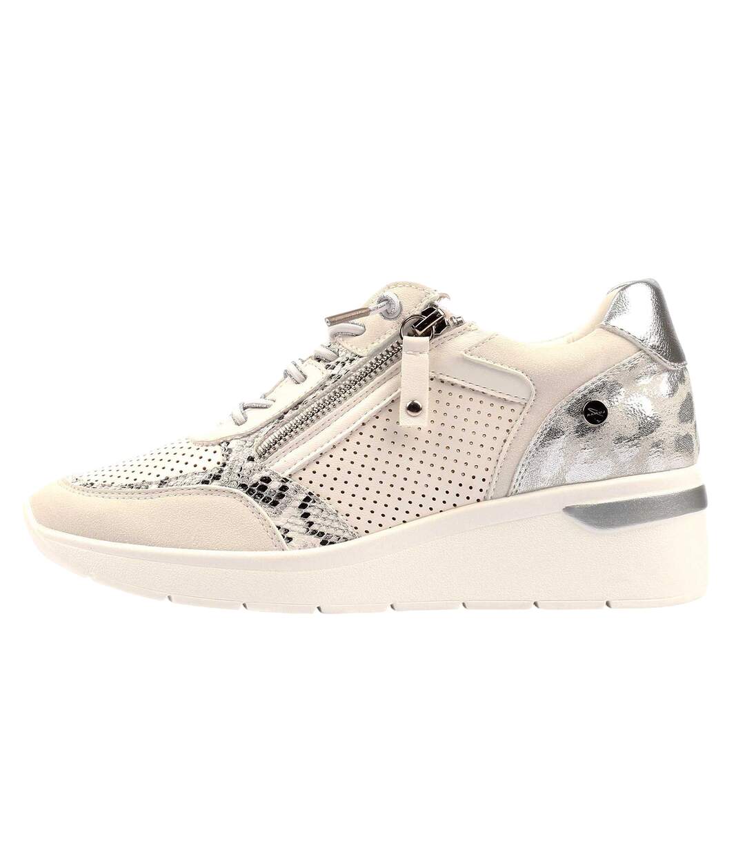 Baskets Bailey Femme Argenté Lunar-2