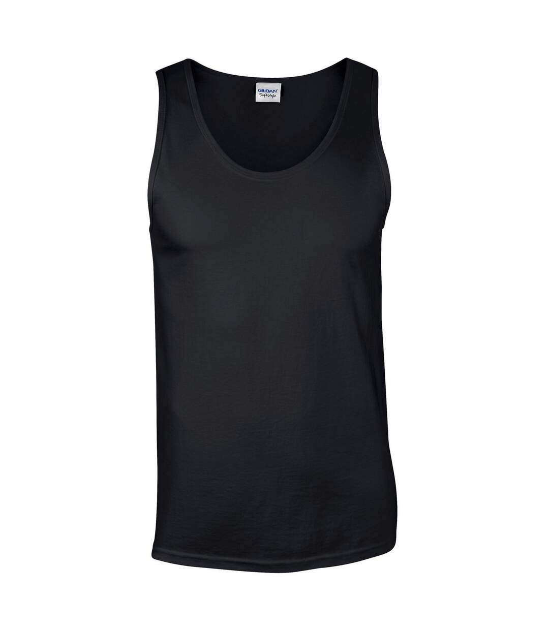 Débardeur Softstyle Adulte Noir Gildan-1