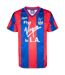 Maillot Motif/style Palais De Cristal Homme Rouge Bleu Score Draw-1