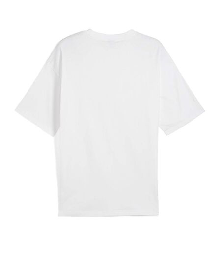 T-Shirt blanc homme puma pl ess
