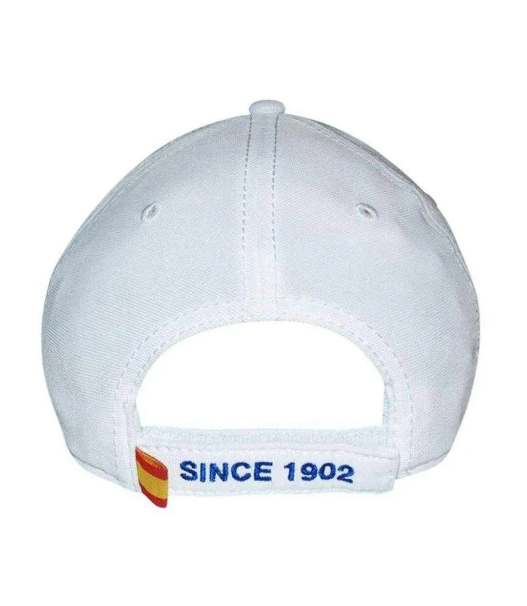 Casquette De Baseball Homme Blanc Bleu Real Madrid CF-2