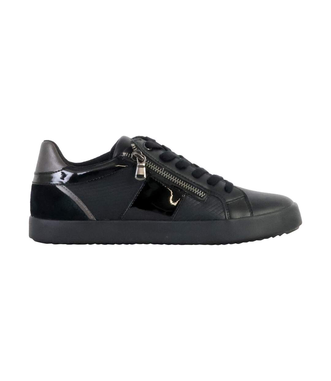 Basket Basse Cuir Geox Blomiee Print GBK Suede-2