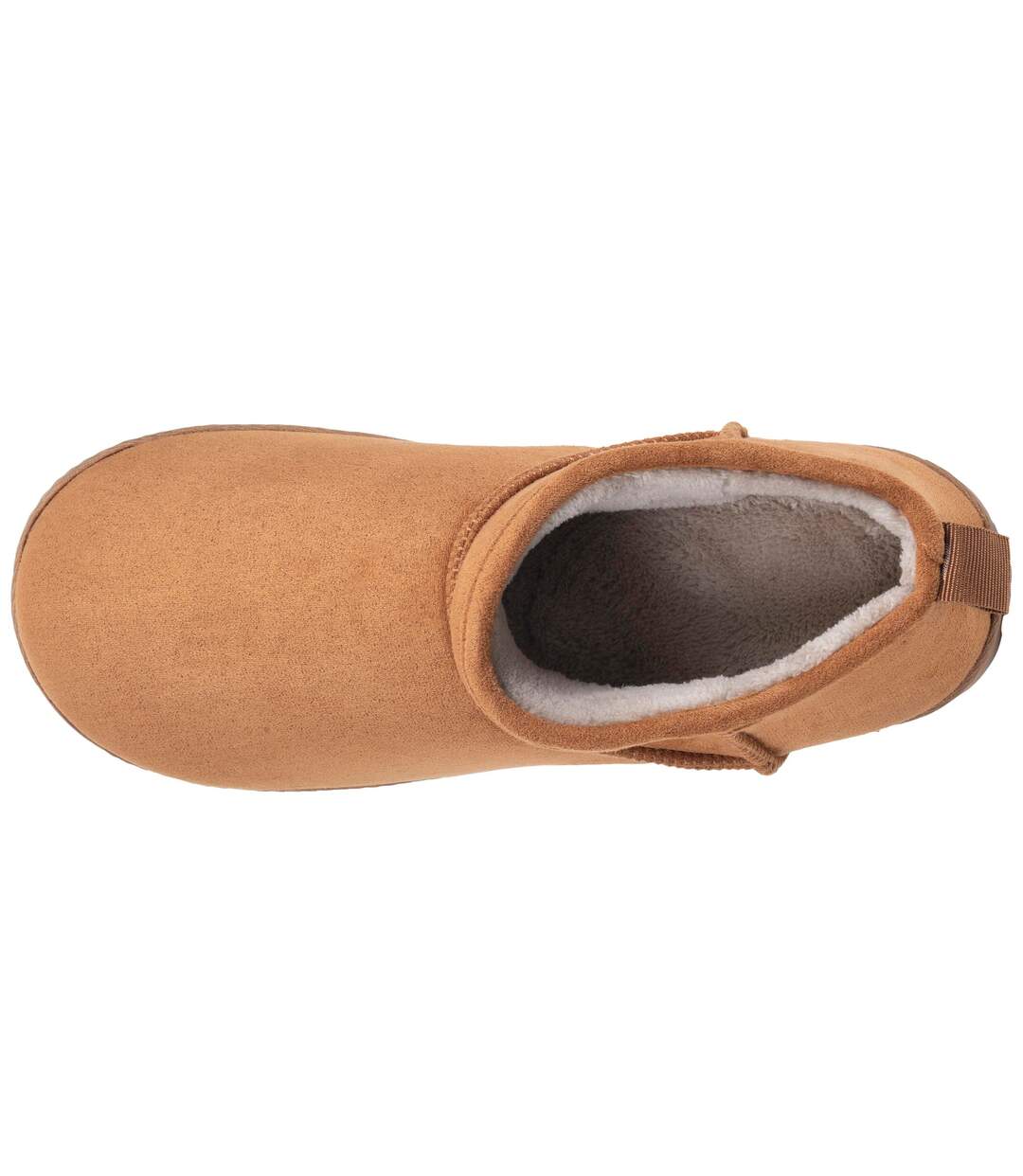 Isotoner Chaussons Bottillons homme suédine - semelle crantée-2