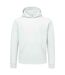 Mens supercotton plain hooded sweatshirt white Fruit of the Loom-1