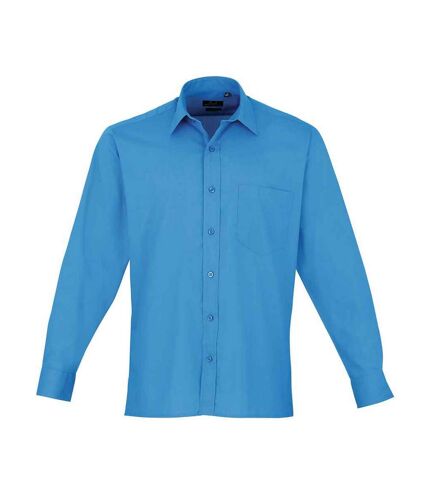 Chemise homme bleu saphir Premier